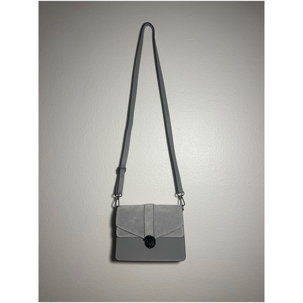 Genuine Italian leather crossbody purse